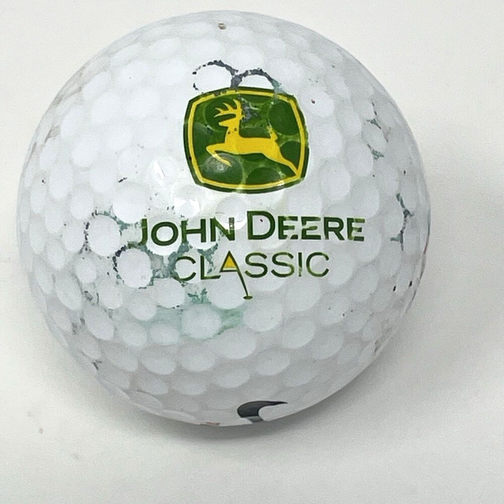 Vintage John Deere Classic‎ Logo Golf Ball Nike Tournament Collectible Gift
